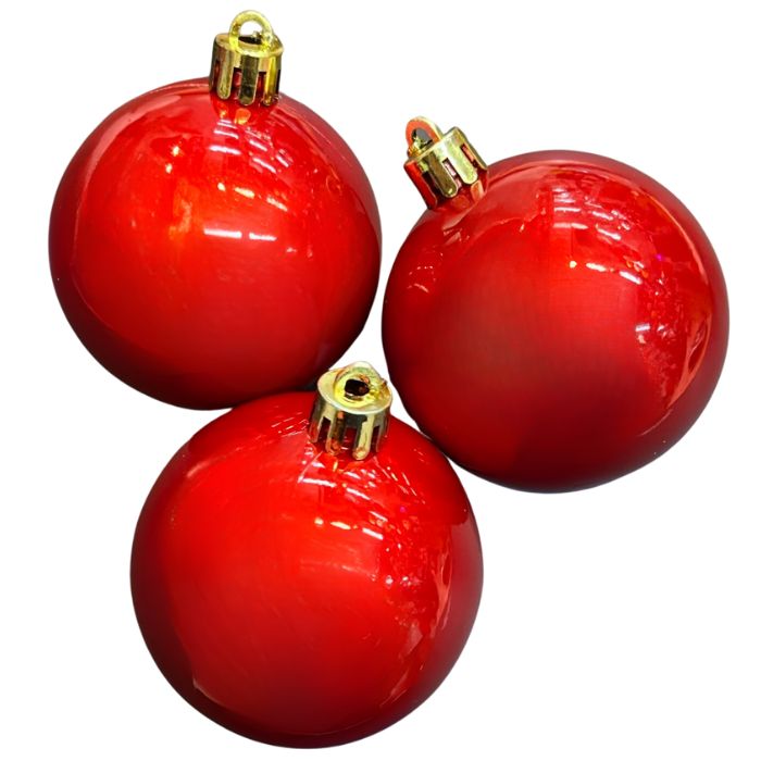 Pearl Red Glossy Balls