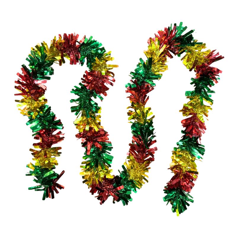 10cm 2m Shiny Christmas Color Tinsel