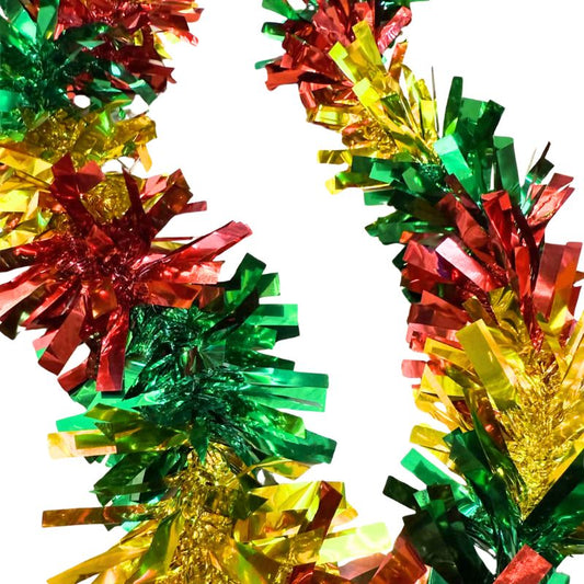 10cm 2m Shiny Christmas Color Tinsel