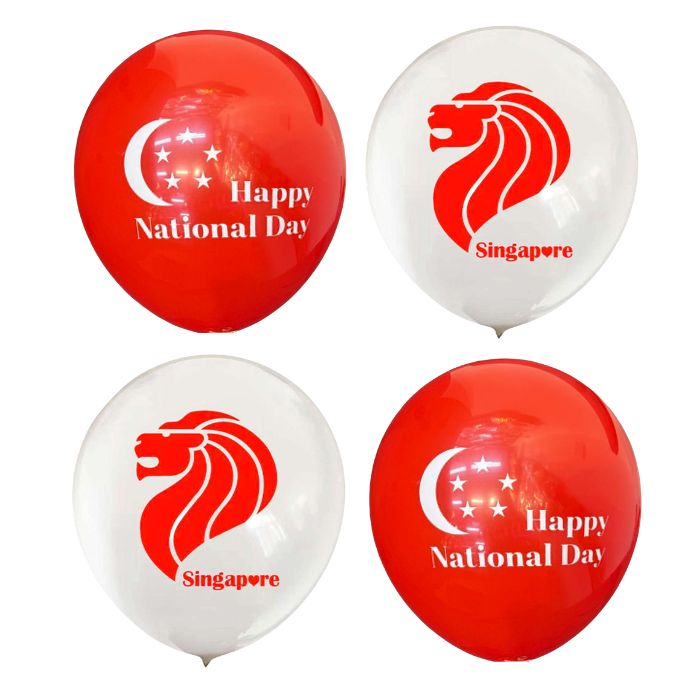 12 Inch Assorted Singapore Latex Balloons