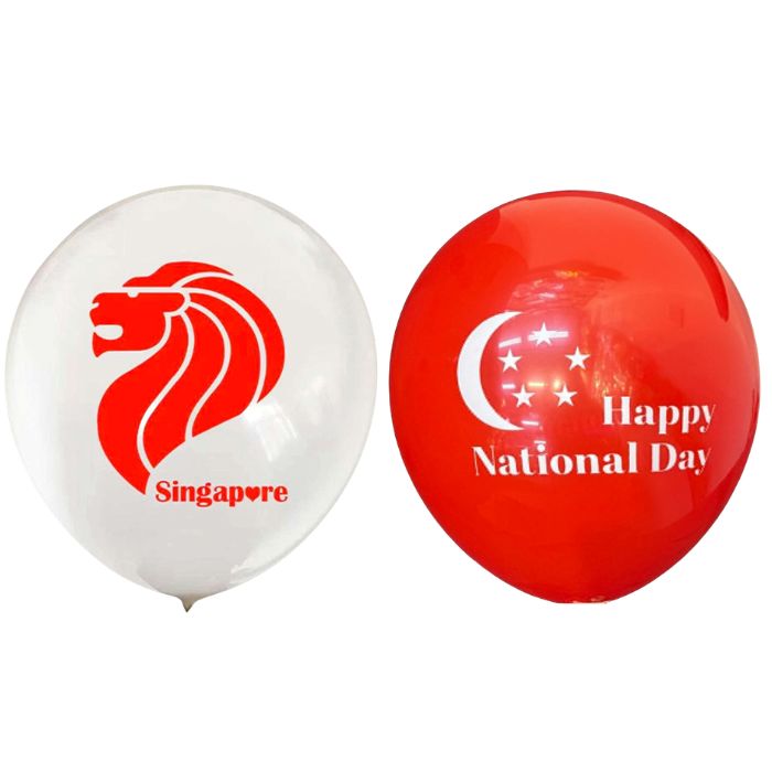 12 Inch Assorted Singapore Latex Balloons