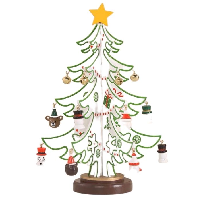 29.5cm Wooden Christmas Tree Y01071