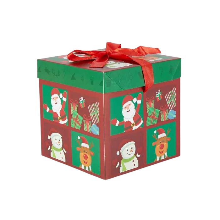 Christmas Paper Present Box