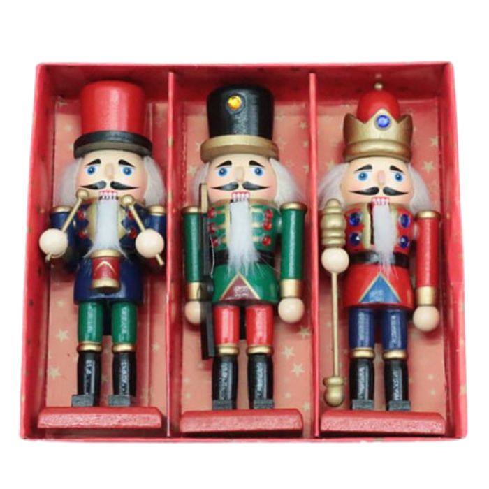 15cm Nutcracker (3pcs) N01384