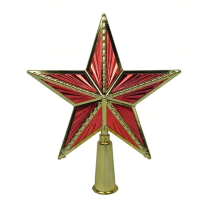 15cm Plastic Treetop Star