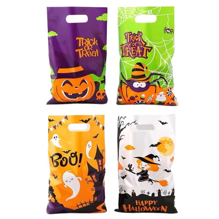 16x25cm Plastic Halloween Loot Bag (10pcs)