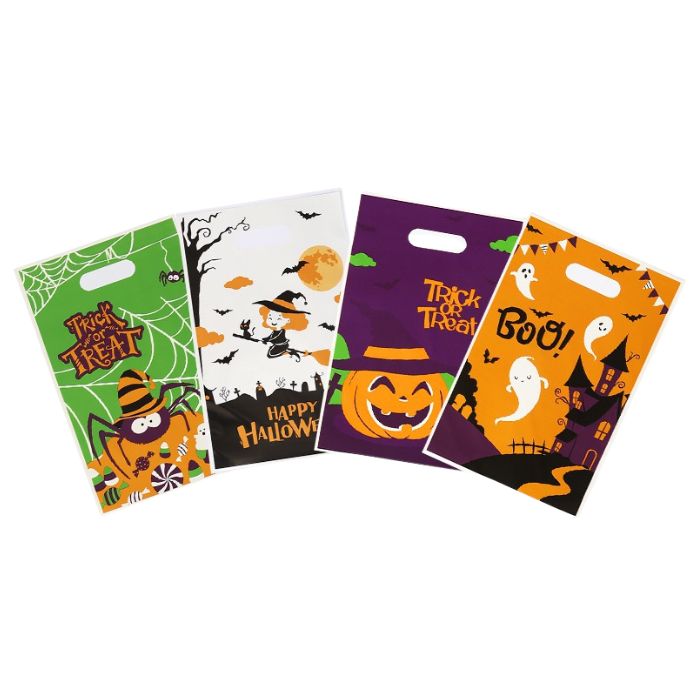 16x25cm Plastic Halloween Loot Bag (10pcs)