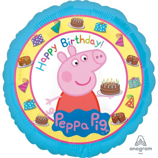 17 Inch Birthday Peppa Pig A31592 Foil Balloon