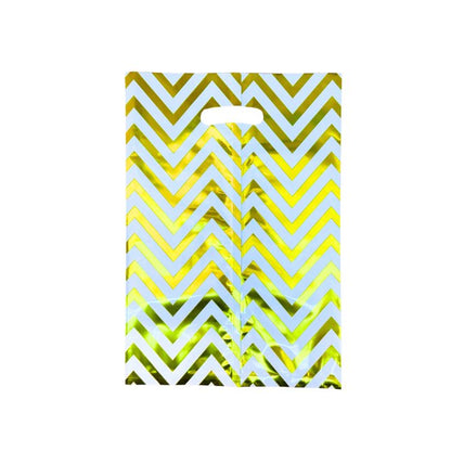 17x25cm Wave Metallic Loot Bag (10pc)