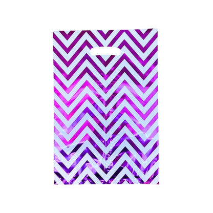 17x25cm Wave Metallic Loot Bag (10pc)