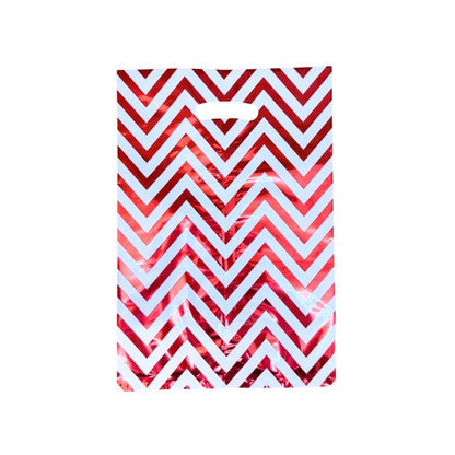 17x25cm Wave Metallic Loot Bag (10pc)
