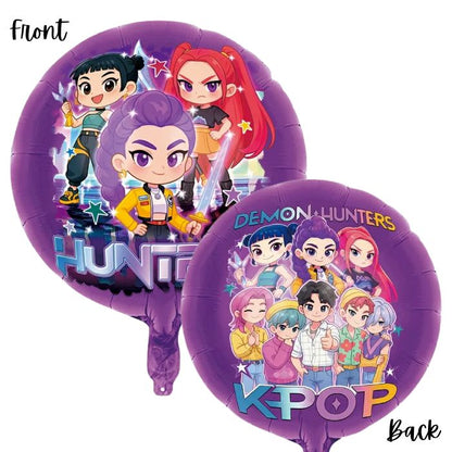 18 Inch Kpop Demon Hunters Foil Balloon BYQ372