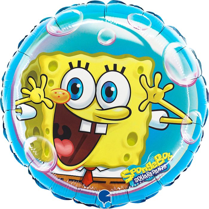 18 Inch Round Spongebob Foil Balloon GBL18062P