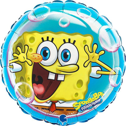 18 Inch Round Spongebob Foil Balloon GBL18062P