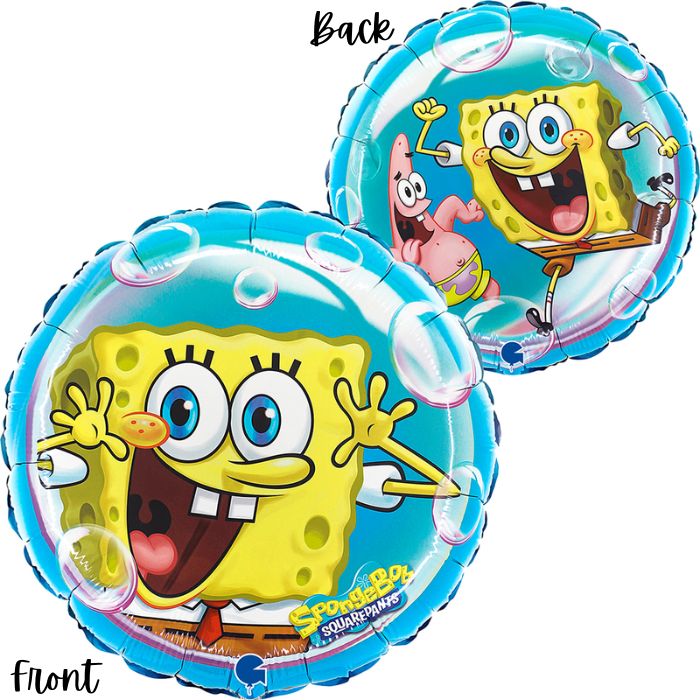 18 Inch Round Spongebob Foil Balloon GBL18062P