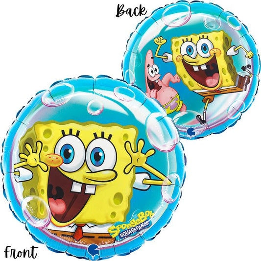 18 Inch Round Spongebob Foil Balloon GBL18062P