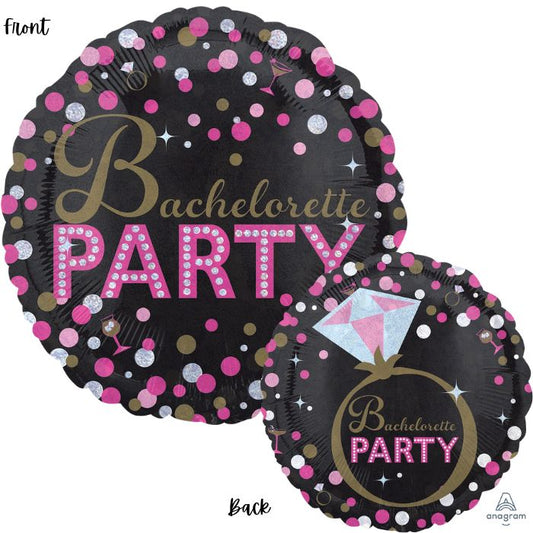 18 Inch Bachelorette Party Round Foil Balloon A32118