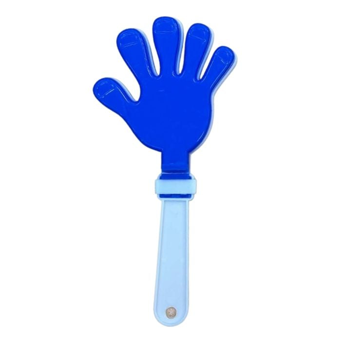 Plastic Hand Clapper 12pc (Blue White)