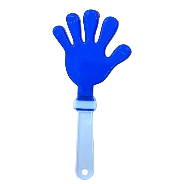 Plastic Hand Clapper 12pc (Red Blue White)