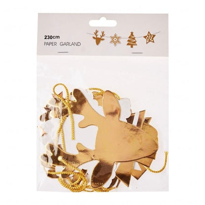 Hot-stamped Christmas Paper Garland 999