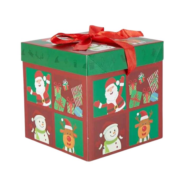Christmas Paper Present Box