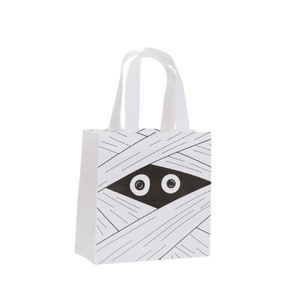 20x20x9cm Halloween Printed Woven Bag (4pcs Assorted)