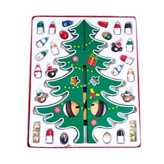 30cm Wooden Christmas Tree Y01078 (Green)