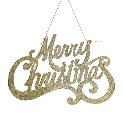 24cm Merry Christmas Hanging Decoration HS100