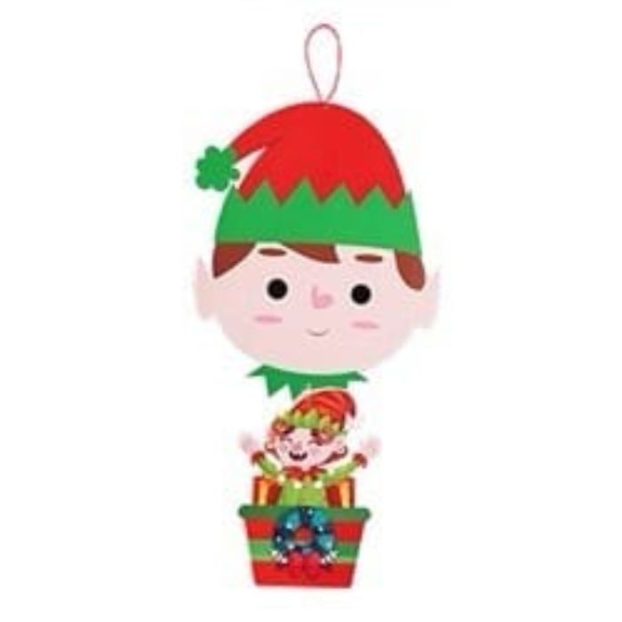 23x50cm Christmas Hanging Paper Decoration