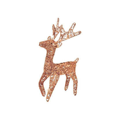 Glitter Metal Reindeer