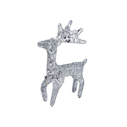 Glitter Metal Reindeer