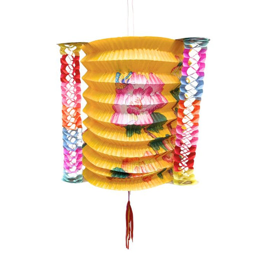 20cm No.2895 Traditional Paper Lantern With Column 12pcs