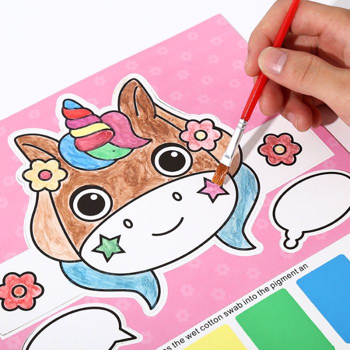 2pcs DIY Watercoloring Headbands (Assorted)