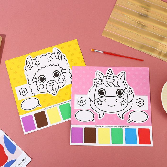 2pcs DIY Watercoloring Headbands (Assorted)