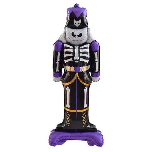 55x124cm Halloween Foil Balloon Display (Zombie Nutcracker)
