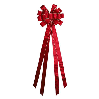 33x135cm Velvet Fur Ribbon Bow