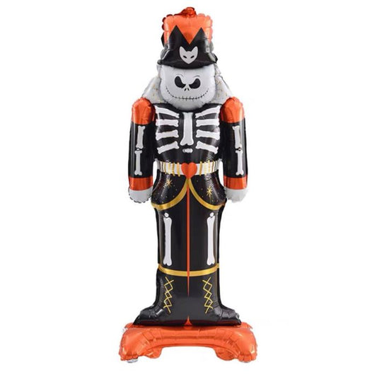 55x124cm Halloween Foil Balloon Display (Zombie Nutcracker)