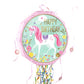Pink Unicorn Birthday Flat Round Pinata