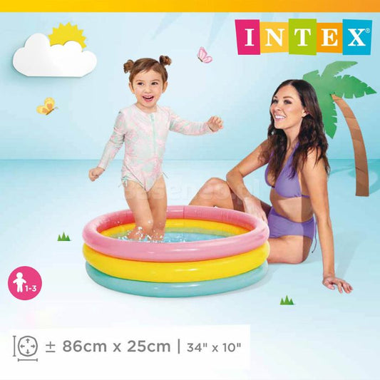 Intex 58924NP Sunset Inflatable Baby Pool