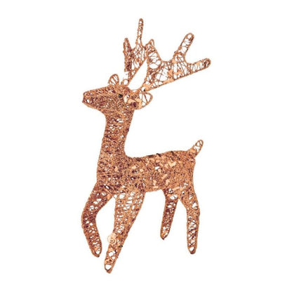 Glitter Metal Reindeer