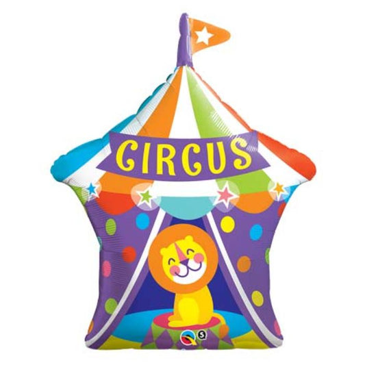 36 Inch Circus Carnival Tent Foil Balloon Q25239