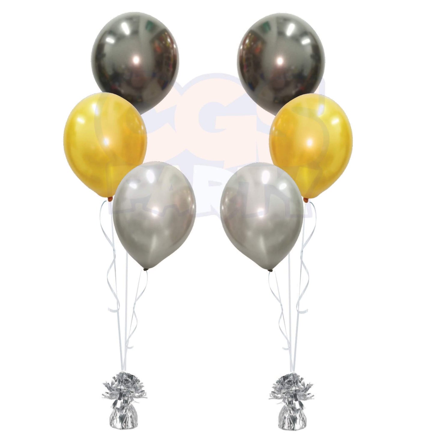 3 Pc Helium Latex Balloon Bouquet
