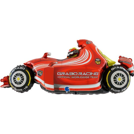 42 Inch Speedy Race Car Red Foil Balloon GB243RP