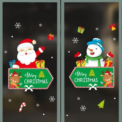 Christmas Themed Decal Stickers (Assorted)