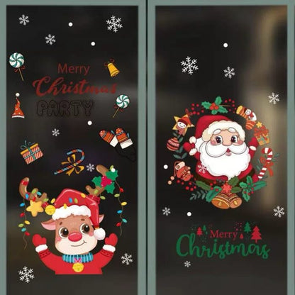 Christmas Themed Decal Stickers (Assorted)