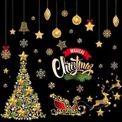 Christmas Themed Decal Stickers (Assorted)
