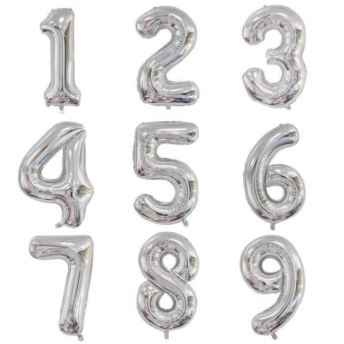 Jumbo Silver Foil Balloon