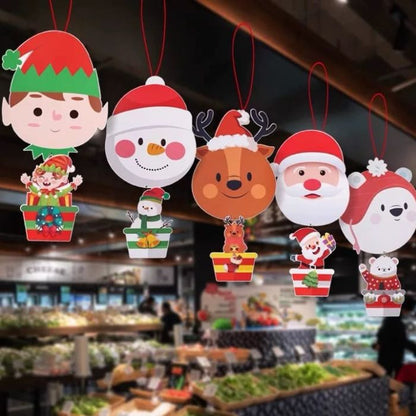 23x50cm Christmas Hanging Paper Decoration