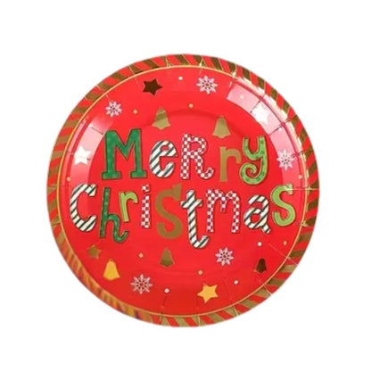 Paper Plates (Merry Christmas) 10pcs