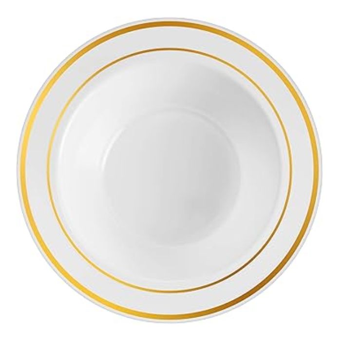 7" Premium Plastic Bowls (6pcs)